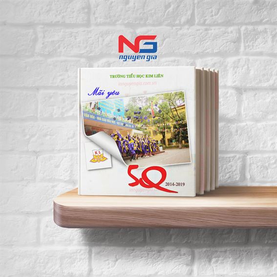 mẫu bìa kỷ yếu lớp 5