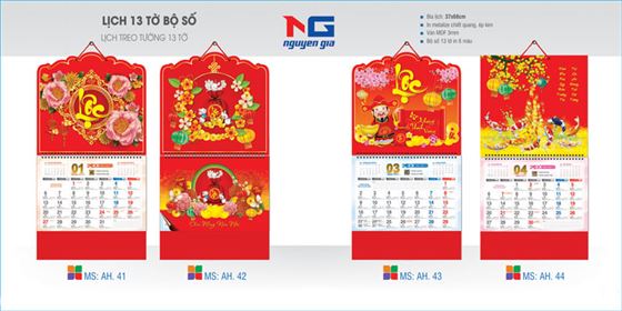 bìa lịch lò xo giữa