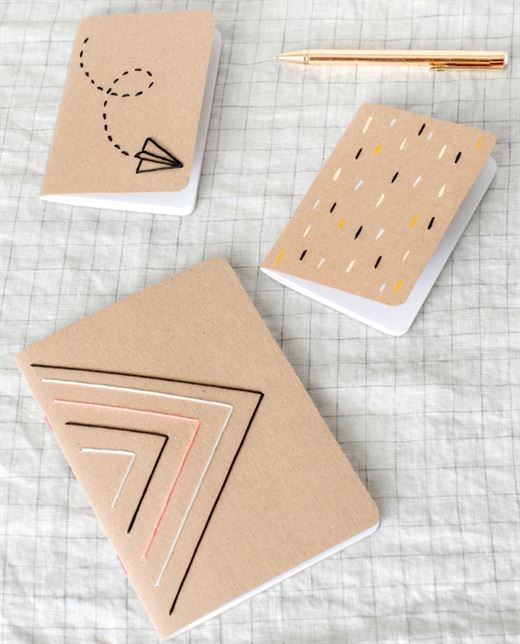 mẫu thành phẩm sổ tay handmade