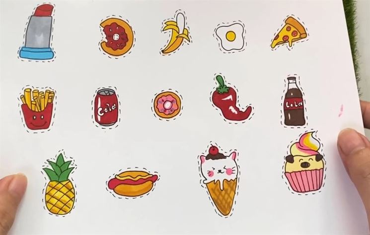 Cách làm sticker tại nhà minh họa