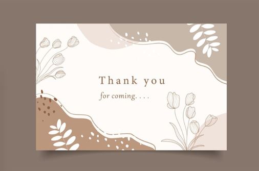 mẫu thiệp cảm ơn
