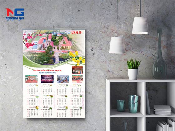 lịch 1 tờ 2020 in lịch 1 tờ