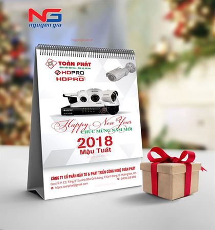 in lịch để bàn theo yêu cầu làm lịch để bàn độc quyền