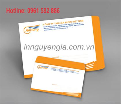 phong bì công ty đẹp