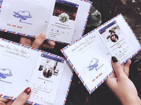 Mẫu phong bì hình facebook đẹp