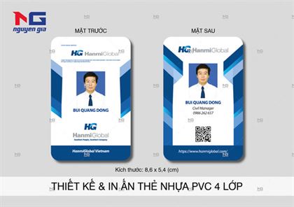 In thẻ nhựa nhân viên In thẻ nhựa nhân viên