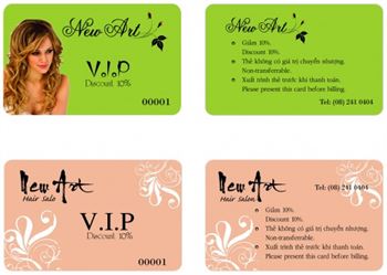 in thẻ vip đẹp