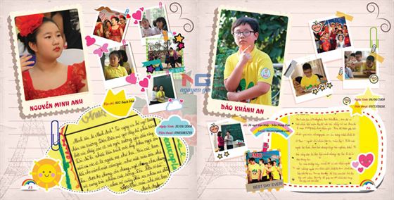 kỷ yếu lớp 5 học sinh