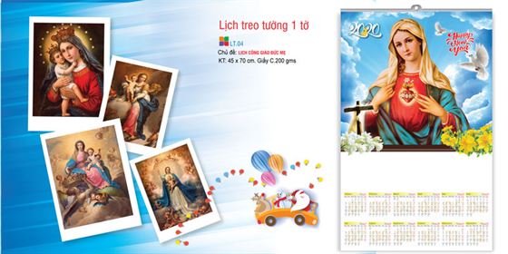 lịch 1 tờ