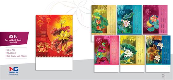 Lựa chọn in lịch tết giá rẻ