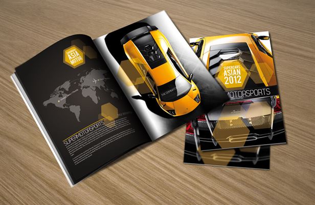 mẫu catalogue đẹp ô tô