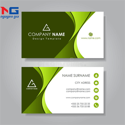 mẫu name card visit