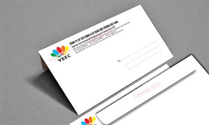 mẫu phong bì đẹp công ty xây dựng