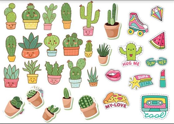 Mẫu sticker động vật đẹp