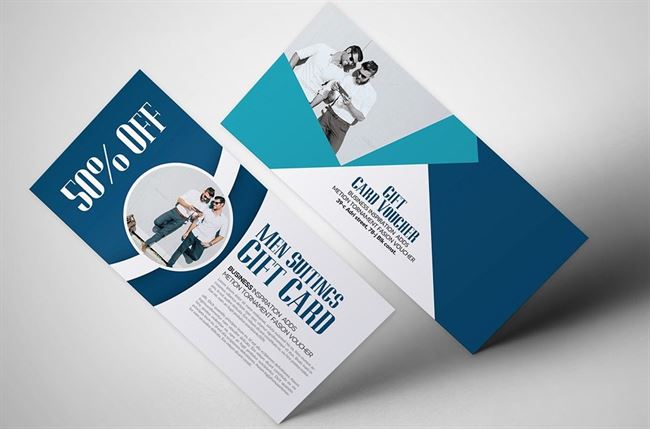 Mẫu voucher giảm giá đẹp