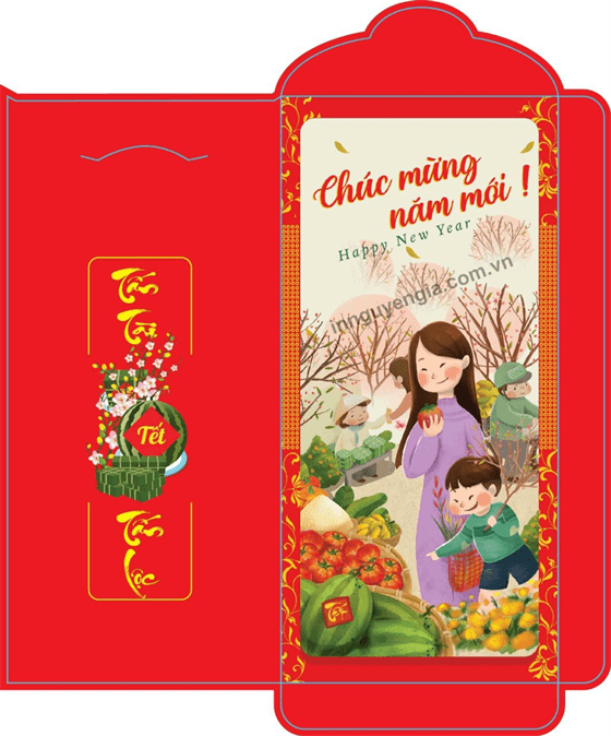 phong bao lì xì chất lượng