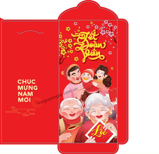 Mẫu lì xì đẹp