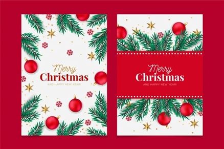Thiệp chúc mừng noel đẹp chất lượng
