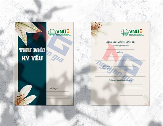 thư mời kỷ yếu đẹp