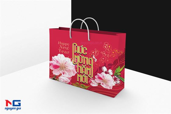 túi giấy đựng quà tết đẹp