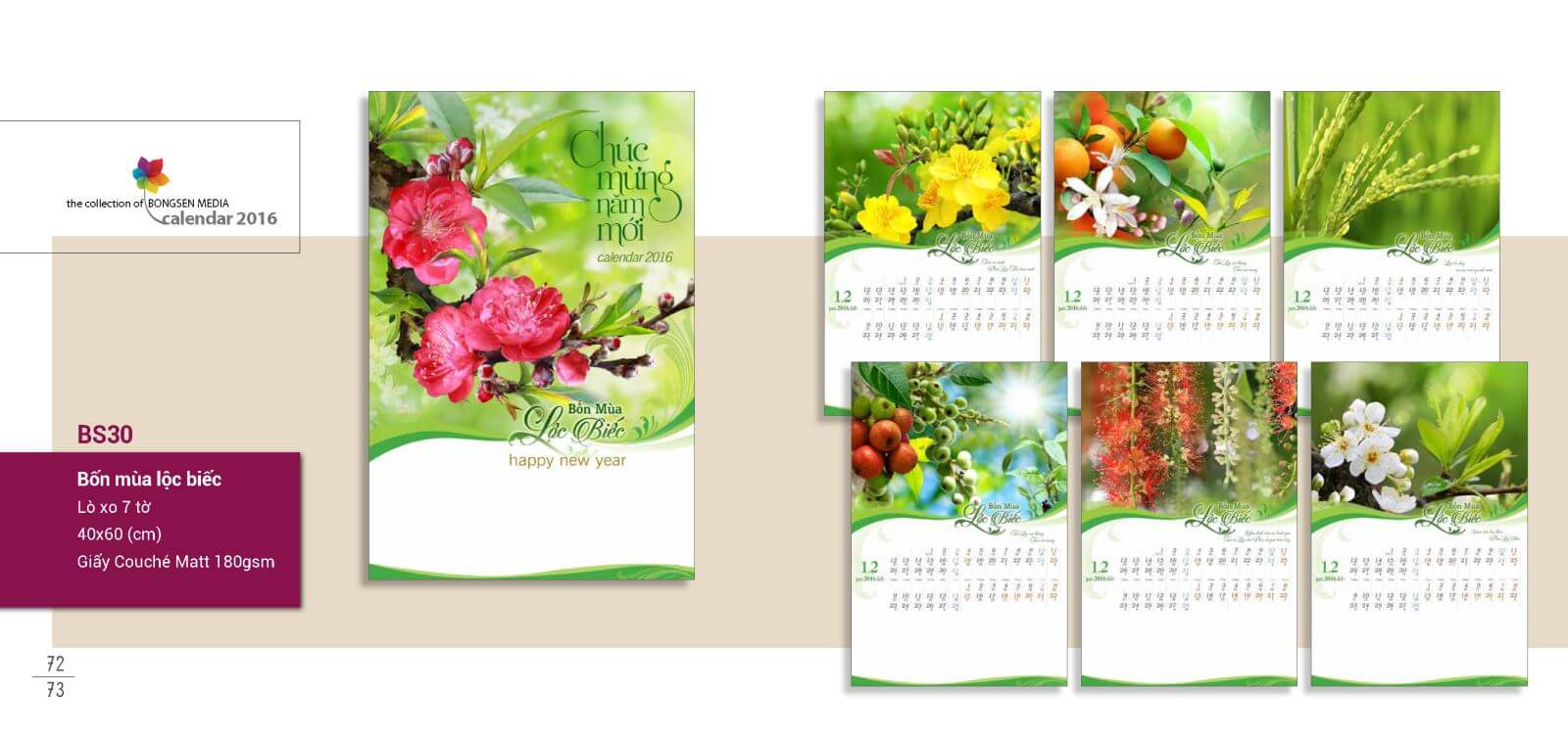địa chỉ in lịch tết giá rẻ