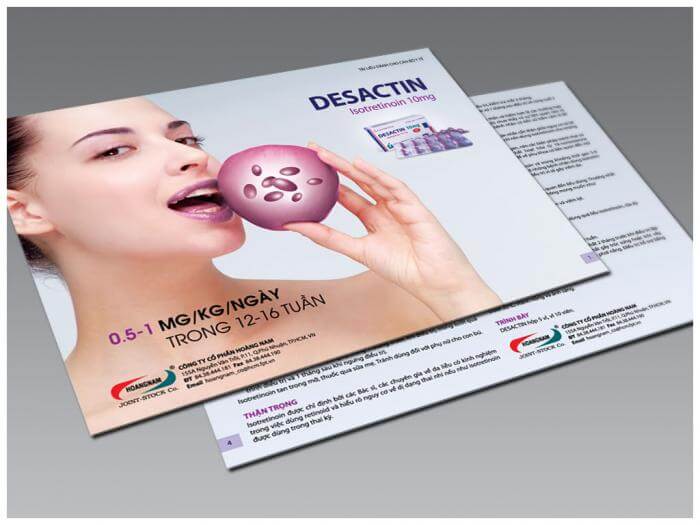in catalogue mỹ phẩm