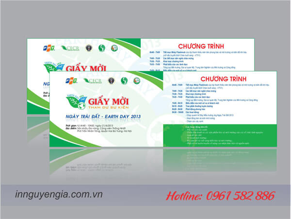 mẫu in giấy mời giá rẻ