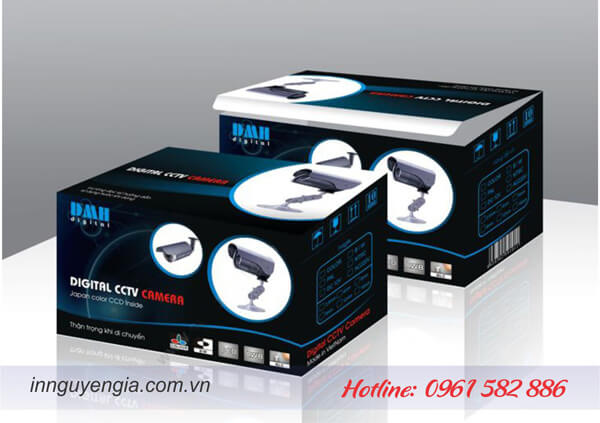 in hộp giấy bao bì