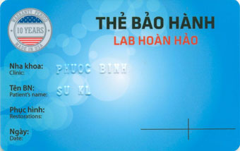 mẫu in thẻ bảo hành tại Cầu Giấy