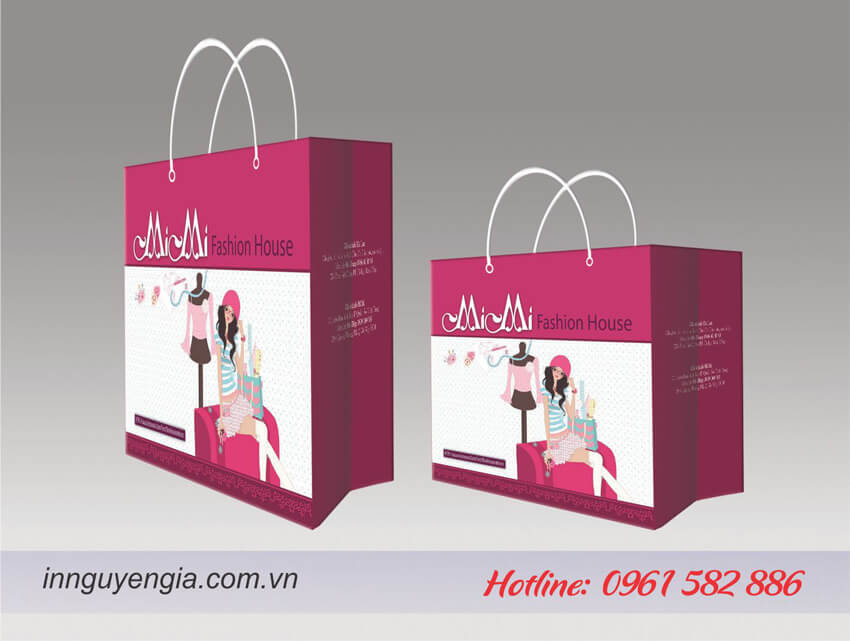 in túi giấy giá rẻ Hà Đông