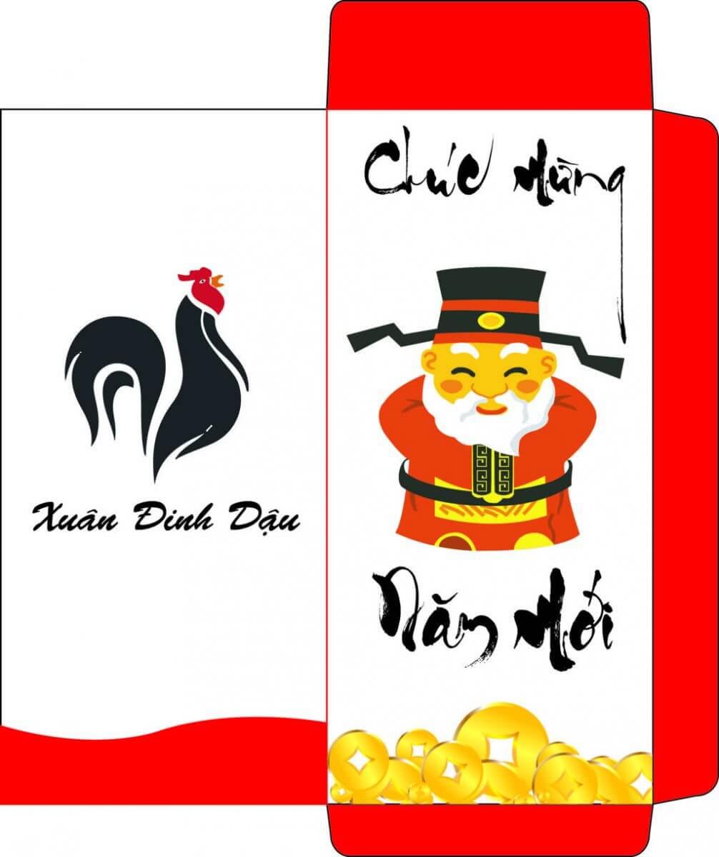 mẫu bao lì xì đẹp