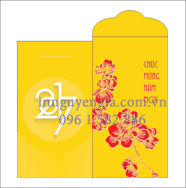 mẫu bao lì xì đẹp