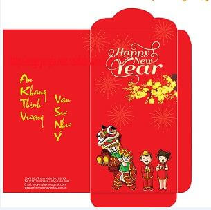mẫu in bao lì xì đẹp