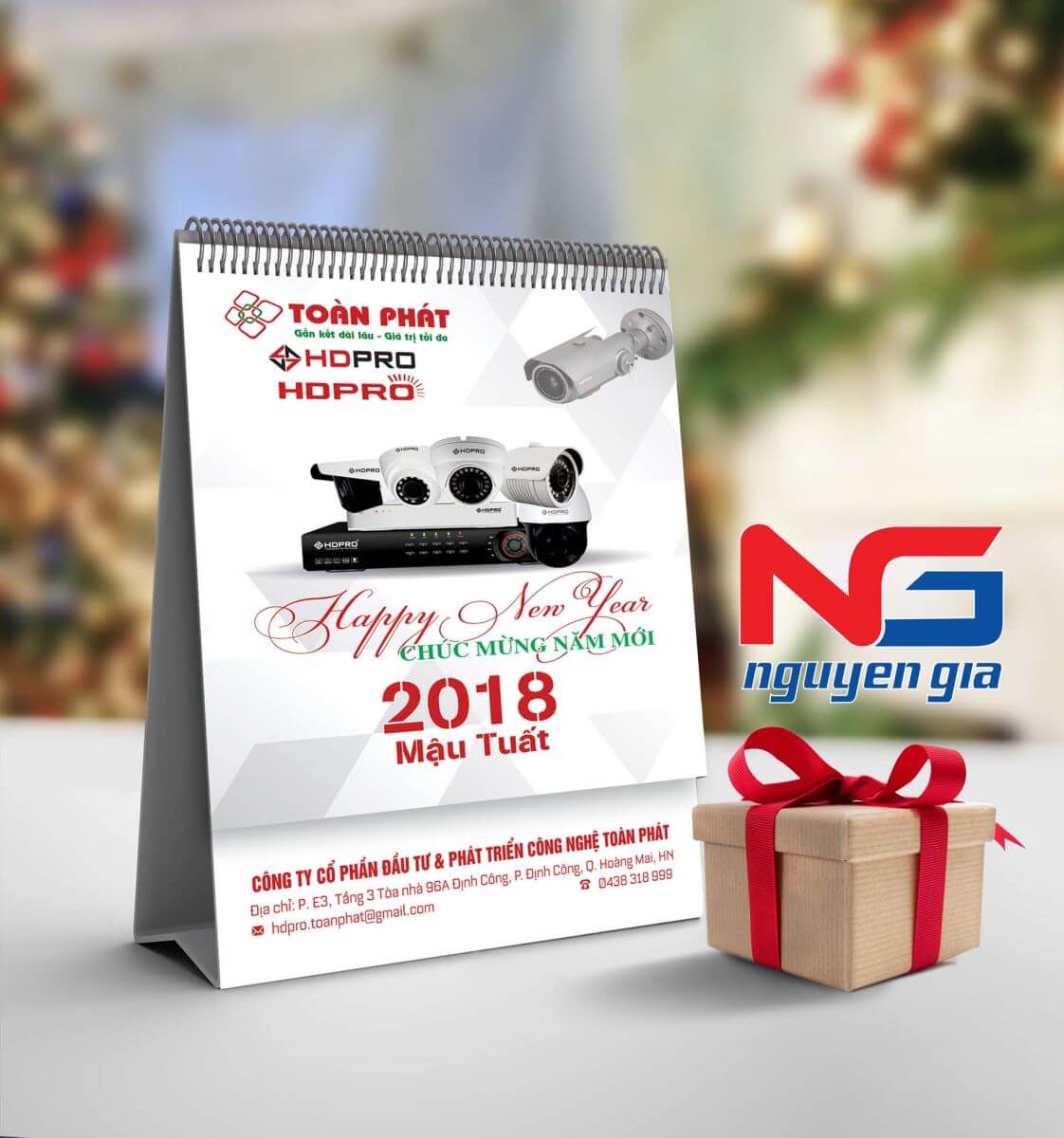 mẫu in lịch để bàn theo yêu cầu đẹp
