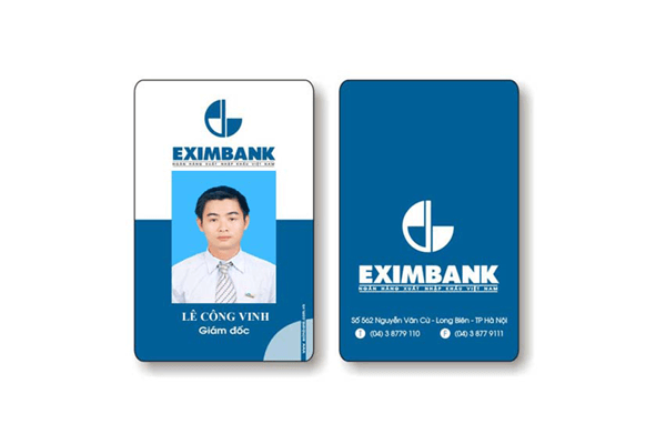 mẫu thẻ nhân viên 
