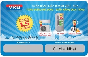 mẫu thẻ cào