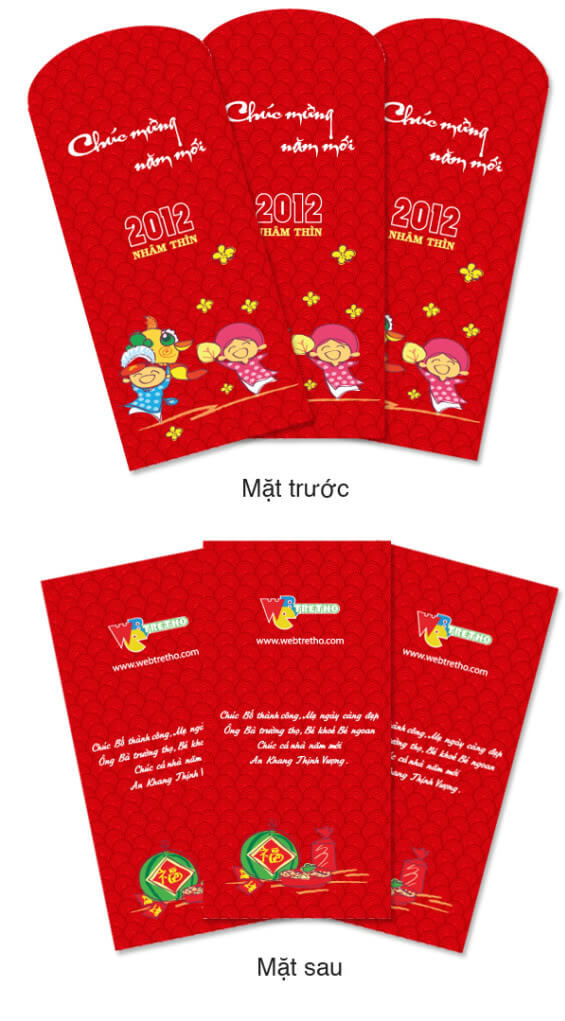 mâu bao lì xì