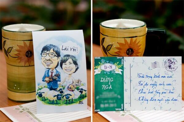 thiệp cưới độc đáo
