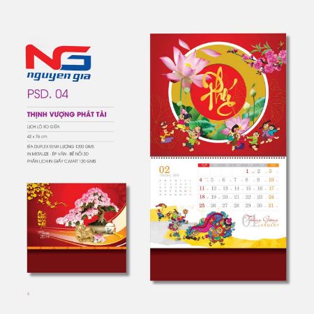 Hình ảnh cho bài viết In lịch tết tại Ba Đình giá rẻ chuyên nghiệp