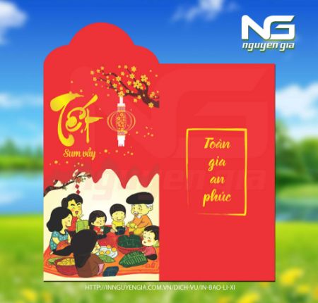 Hình ảnh cho bài viết Những mẫu in bao lì xì tết đẹp, cạnh tranh nhất 2020