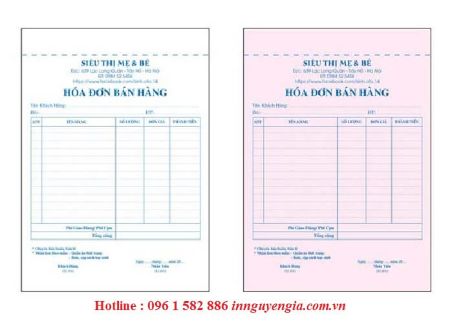 Hiển thị chi tiết cho In hóa đơn bán lẻ, mẫu hóa đơn bán lẻ đa dạng ngành nghề Hình ảnh cho bài viết In hóa đơn bán lẻ, mẫu hóa đơn bán lẻ đa dạng ngành nghề
