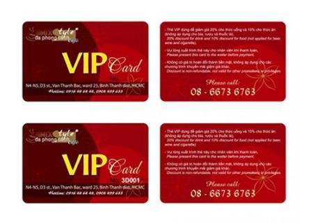 Hình ảnh cho bài viết Thẻ Vip - Dịch vụ in thẻ vip giá rẻ tại Hà Nội