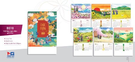 Hình ảnh cho bài viết Làm lịch tết theo yêu cầu của khách hàng trong dịp tết