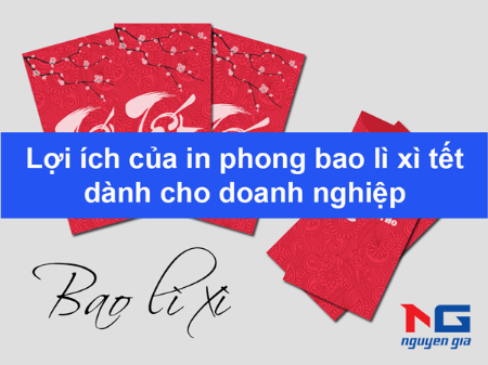 Hình ảnh cho bài viết Lợi ích của in phong bao lì xì tết dành cho doanh nghiệp