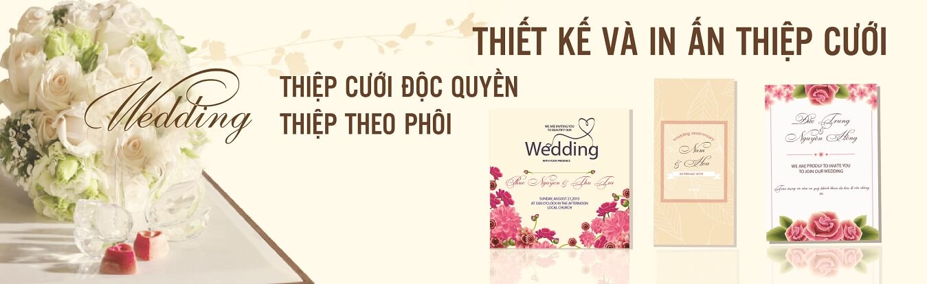 Hình ảnh của In thiệp cưới