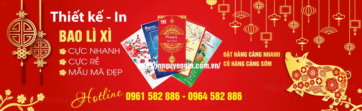 Hình ảnh của In Bao Lì Xì Theo Yêu Cầu