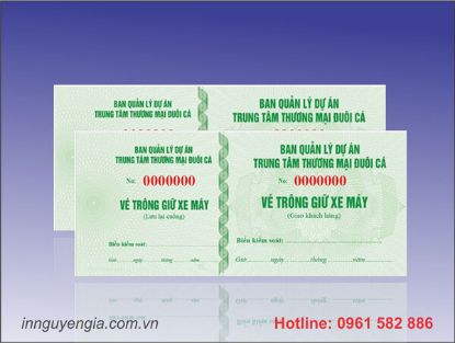 Hình ảnh của In vé xe in vé mời