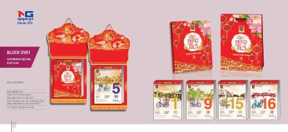Hình ảnh của In Lịch Bloc Theo Yêu Cầu
