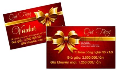 Hình ảnh của In phiếu quà tặng