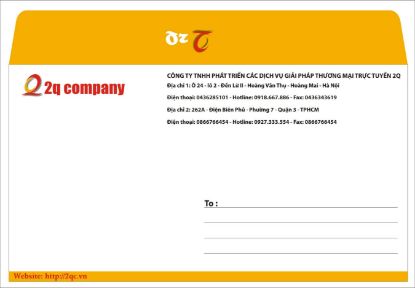 Hình ảnh của In phong bì